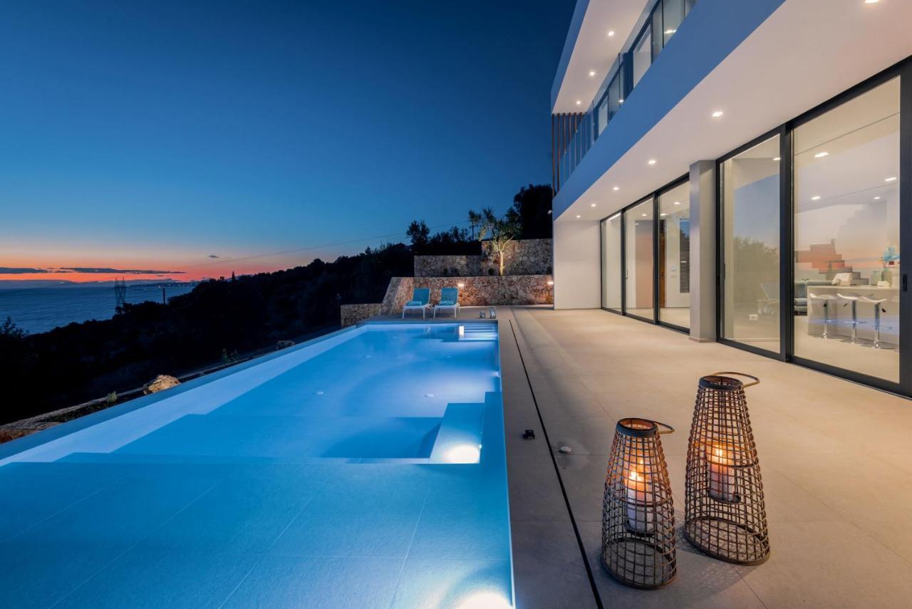 The Sall Villa - Private Pool And Breathtaking Views, By Zantewize Ágios Nikolaos Exterior foto